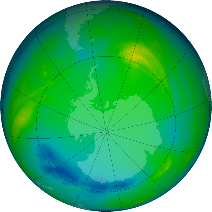 Ozone Map 2002-07-18